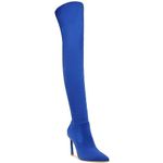 Steve Madden Women's Vivee Over-The-Knee Boot, Blue, 7.5