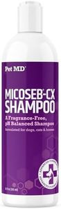 Pet MD Micoseb-CX Topical Shampoo for Dogs, Cats, & Horses with Miconazole - 12 oz