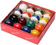 Aramith Continental 2 1/4" Billiard Regulation Pool Ball Set/16 Balls