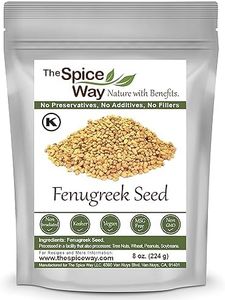 The Spice Way Fenugreek Seeds - Whole (8 oz) great for Indian curry seasoning