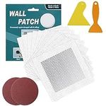 4'' by 4'' Wall Repair Patch, 15 Pcs Plaster Repair Patches Set, 4" Self Adhesive Wall Repair Kit, Heavy Duty Drywall Plasterboard Repair Patch Kit, Dry Wall Hole Repair Patch for Drywall Ceiling