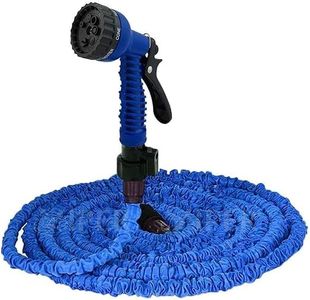 GNOLY Hose Pipe, Expandable Magic Hose Garden Pipe, 15m 50 Feet Expandable Garden Hose for Car Washing Gun Retractable Garden Watering Hose Pipe with Gun
