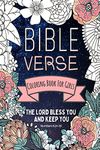 Bible Verse Coloring Book For Girls : The Lord Bless You and Keep You | 50 Inspirational Quotes from the Scriptures for Kids and Teens to Color and Learn about God’s Word | Coloring Pages for Christian Children