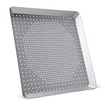 Beasea Square Pizza Pan for Oven, 1