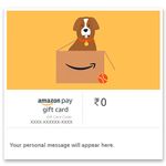 Amazon Pay eGift Card-Dog with a box