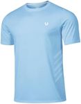 NORTHYARD Breathable 2.0™ Men's Athletic Workout T-Shirt SKYBLUE-4XL