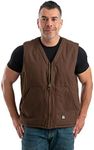 Berne Ladies Washed Insulated Bib - Brown - Small
