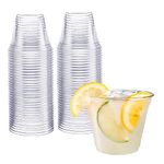 [100 Pack - 9 oz.] Crystal Clear Cups, Party Cups