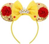 UNSPAZ Mouse Ears Headband, Princes