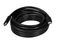 Monoprice 102841 25-Feet 26AWG CL2 Standard HDMI Cable, Black