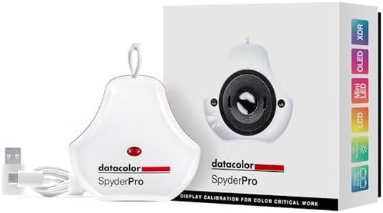 datacolor SpyderPro - Calibratore di monitor per l'editing di foto e video, intuitivo, garantisce precisione e coerenza del colore - Per principianti e professionisti