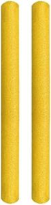 CUCUFA Pool Noodles 2PCS Yellow 150x6.5 cm/59.06x2.56 inch Swimming Pool Noodle Floats Foam Tubes Water Sports Learning Aid All Ages