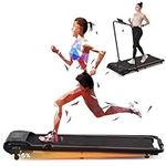 Merax Walking Pad with Incline, Under Desk Treadmill, 2 in 1 Foldable Treadmills for Home/Office, 2.5HP Electric Small Treadmill Walking Jogging Machine with Remote Control, LED Display