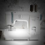 Uonlytech 2M Sewing Machine Strip Light, USB 6500K Self- Adhesive Light Strip White Light Strip Sewing Machine LED Lamp for Family- Worker