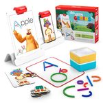 Osmo - Little Genius Starter Kit for iPad - 4 Hands-On Learning Games - Ages 3-5 - Problem Solving, Phonics & Creativity (Osmo iPad Base Included), Multicolor