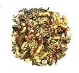 AquaNature Parrot Seed & Pellet Mix Bird Food for African Grey Parrot Sun Conure Macaw Lovebird and Alexander. (2500g)