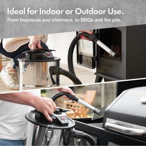 VonHaus 15L Ash Vacuum Cleaner – Powerful Fireplace & Stove Vac
