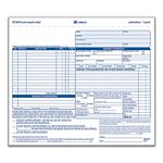 Adams Auto Repair Order Forms, 8.5 x 7.44 Inch, 3-Part, Carbonless, 50-Pack, White and Canary (GT3870)
