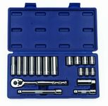 Williams 50664 3/8-Inch Drive Socket and Drive Tool Set, 18-Piece