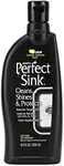 HOPE'S Perfect Sink Cleaner and Polish, Restorative, Removes Stains, Cast Iron, Corian, Composite, Acrylic, 8.5 Fl Oz