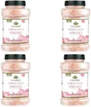 Good Tierra Himalayan Pink Salt in Jar - Coarse, 5 lb (4 Pack of Salt Bulk) - Ideal for Bath Salt, Table Salt Grinders, and Spice Jars