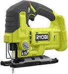 RYOBI ONE+ 18V Cordless Jig Saw (Tool Only) 18 VOLT, PCL525B, Green