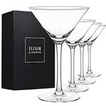 ELIXIR GLASSWARE Martini Glasses Se