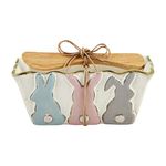 Mud Pie Easter Bunny Mini Baker Set, Bunny, baker 3" x 6"