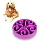 SUOXU Slow Feeder Dog Bowl,Slow Eating Dog Bowl for Medium Large Dogs,Pet Fun Puzzle Slow Feed Non Slip Interactive Bloat Stop Dog Food Bowl