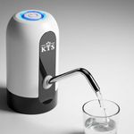 Konquer TimeS 4th Generation Automatic Wireless Water Can Dispenser Pump for 20 Litre Bottle | New Robust Motor Technology | with Type-C Fast Charging | 1200mAh Rechargeable Battery