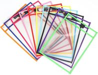 30 pcs Dry Erase Pockets, Pack Reus