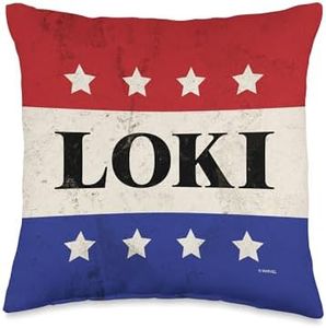 Marvel President Loki Button Throw Pillow, 16x16, Multicolor