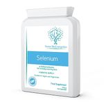 Selenium 200µg - 120 Capsules – 4 Month Supply as Selenomethionine The Naturally Occurring Form with Superior bioavailability - Made in The UK