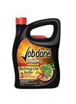 Job Done 86600141 Tough 3L - Strong Fast Acting Weedkiller for Killing Tough Weeds and Roots - Systemic Garden Weed Killer with 3 Months Protection - Controls Brambles, Nettles and More,Black