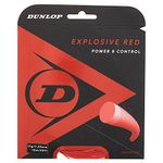 DUNLOP Explosive Red 16G Tennis String, 1 Set