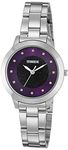 Timex Stainless Steel Analog Multi-Color Dial Women Watch-Tw000T614, Bandcolor-Silver