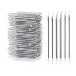 Body Piercing Needles, ATOMUS 14G 16G Stainless Steel Sterile Disposable Ear Nose Navel Nipple Lip Piercing Needles (20pcs 14G + 20pcs 16G)