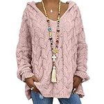 Qiribati Sweaters for Women Hooded 