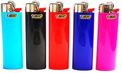 Bic Classic Full Size Lighter Maxi Full Size 5 Pack