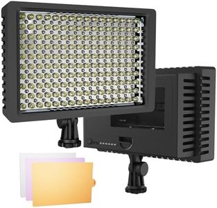 Lightdow LD-160 Ultra High Power Dimmable 160 LED Bulb Video Light for Canon Nikon Sony DSLR Camera