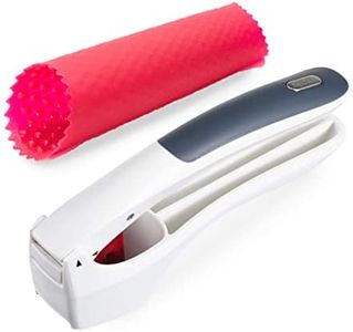 Zyliss Garlic Peeler & Easy Clean Garlic Press - Silicone Garlic Peeler Tube and Garlic Crusher for your Kitchen Accessories - 2 Piece
