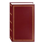 Pioneer 3-Ring Pocket Album for 504 Photos (4" x 6", Burgundy)