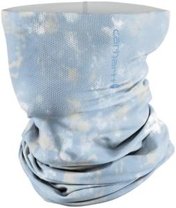 Carhartt Unisex-Adult Force Lightweight Neck Gaiter, Watercolor Camo Print-moonstone/Malt, One Size