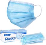 3 Ply ASTM Level 3 Face Masks (ASTM F2100-23) Disposable Face Mask Polution Air Quality Face Mask - 99% PFE - Medical Grade, Procedure Face Mask Ships from USA 50 Pack