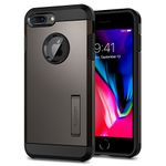 Spigen Tough Armor Case Compatible with iPhone 8 Plus / 7 Plus - Gunmetal