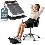 LifePro Foot Massager With Heat Function - Adjustable Speed Vibrating Foot Massage Machine for Legs, Arch and Toe -Under Desk Feet Massager with Wireless Remote