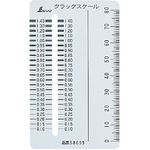 Shinwa crack scale Stainless card type 58699 Crack inspection of concrete made in japan