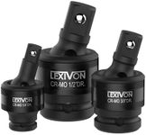 LEXIVON Swivel Socket Set, Impact U