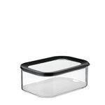 Mepal Cheese Box - Storage Box with Lid for Cheese Chunks & Slices – Airtight Cheese Storage - Fridge Organizers - 2000 ml - Black