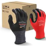 LINCONSON 12 Pack Safety Performance Series Construction Mechanics Work Gloves